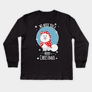 Christmas gift for Samoyed mom or Dad or samoyed lover t shirt Kids Long Sleeve T-Shirt